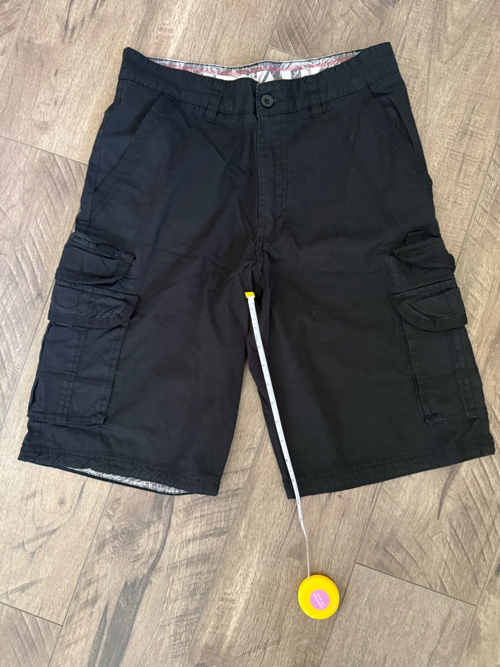 Men's Airwalk Black Cargo Shorts